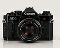 Canon A-1 classic 35mm SLR camera