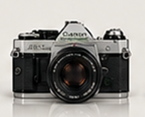 Canon AE-1 Program classic 35mm SLR camera