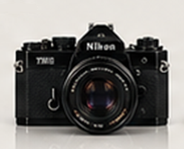 Nikon FE2 classic 35mm SLR camera