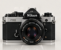 Nikon FM classic 35mm SLR camera